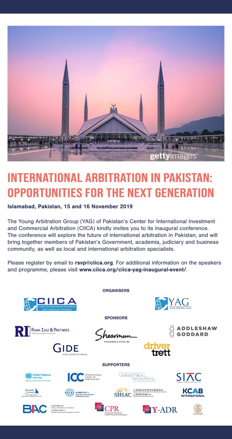 International Arbitration Pakistan